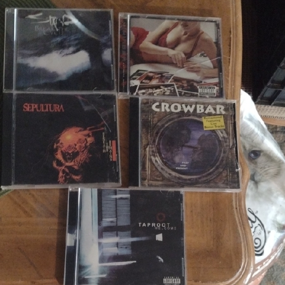 Rock and Metal CD Collection